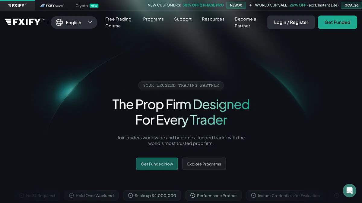 FXIFY homepage